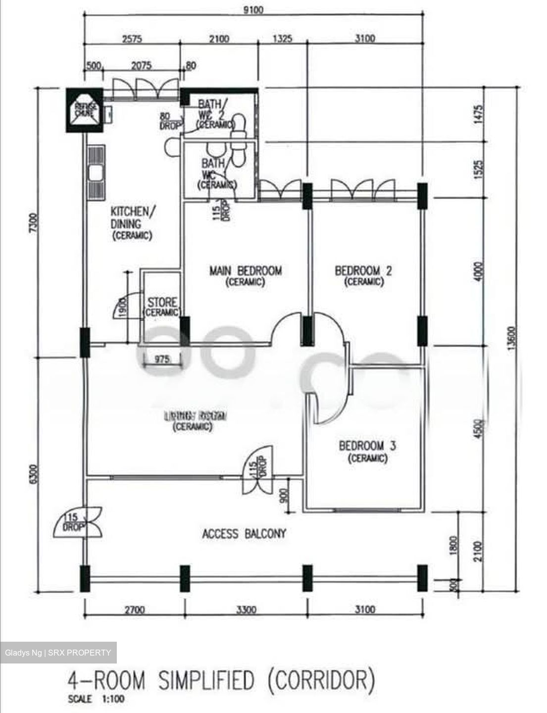 Blk 52 Teban Gardens Road (Jurong East), HDB 4 Rooms #552759961